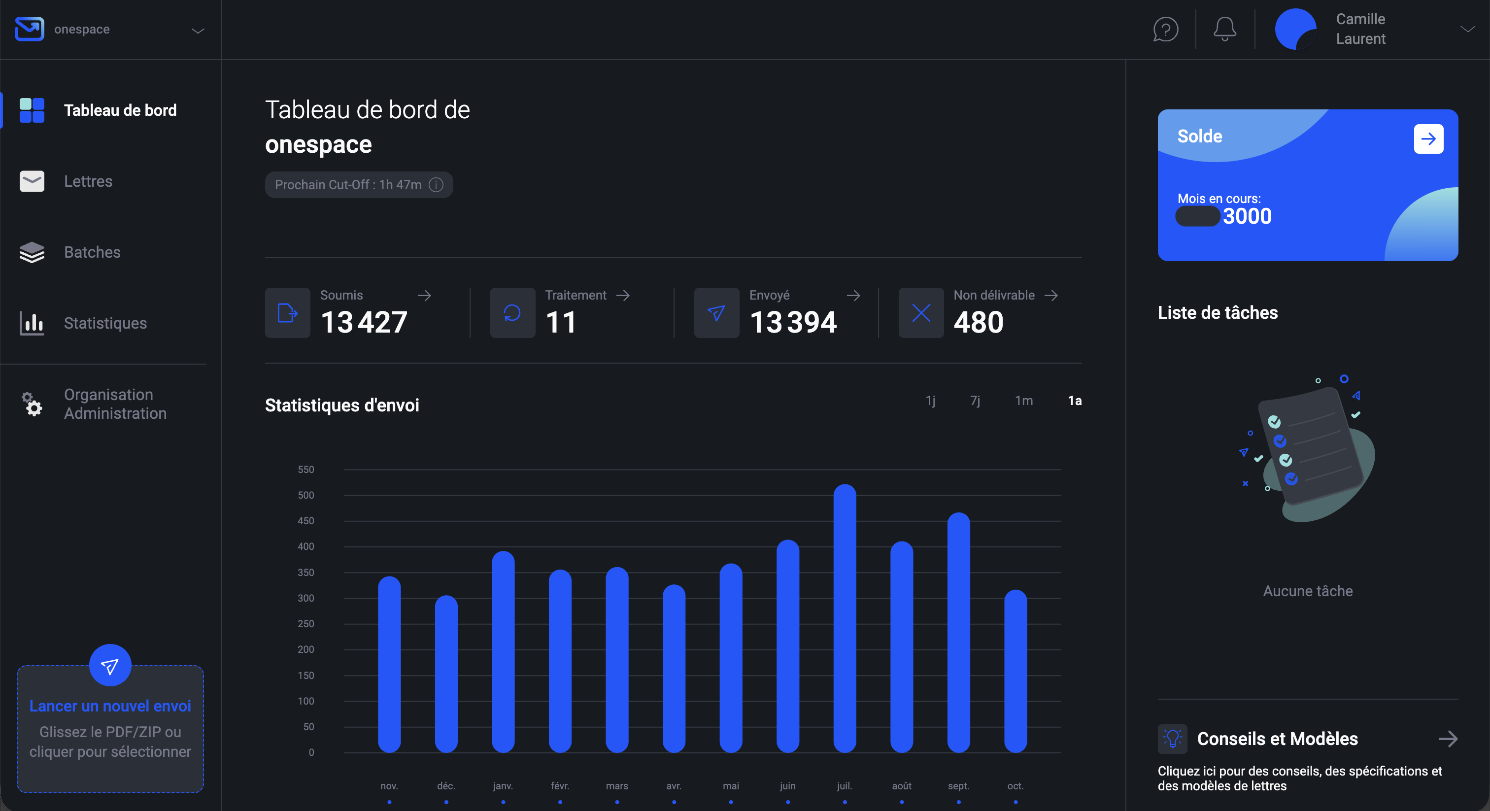 Pingen: courrier hybride